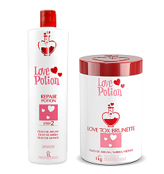 Комплект LOVE POTION Ботокс + Кератин 1000/1000 мл.